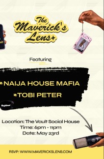 The Maverick’s Lens lineup flyer